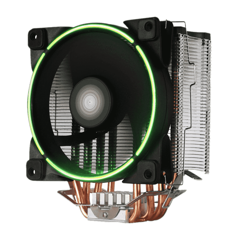 Кулер GameMax Gamma 500 Green Intel/AMD до 187Вт тепловые трубки